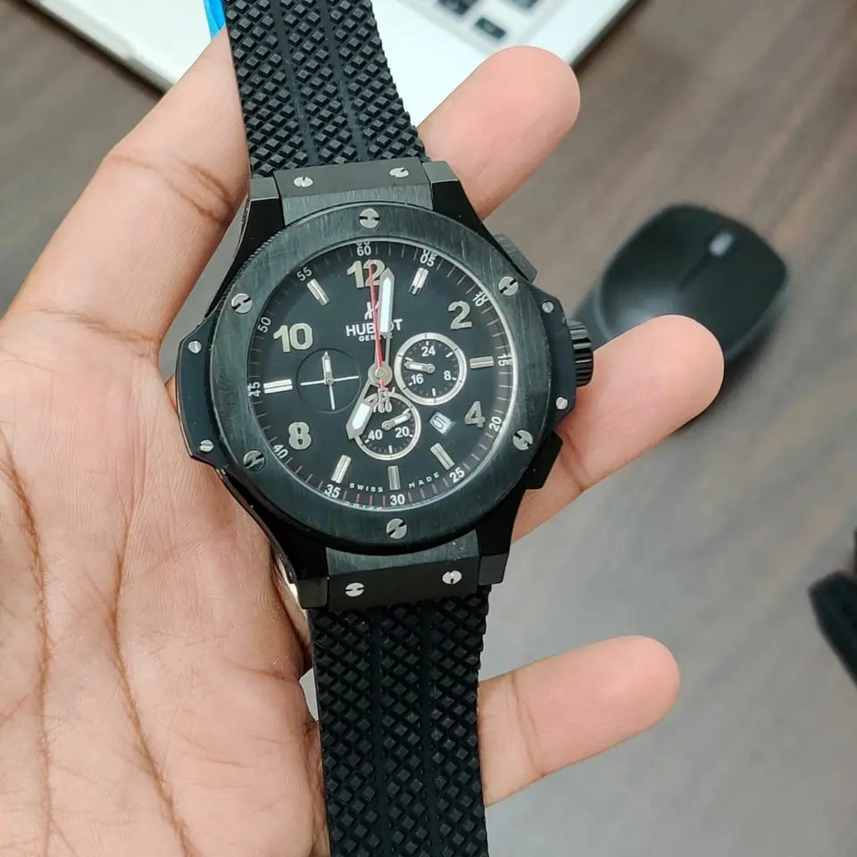 Hublot Big Bang — black dial, black case