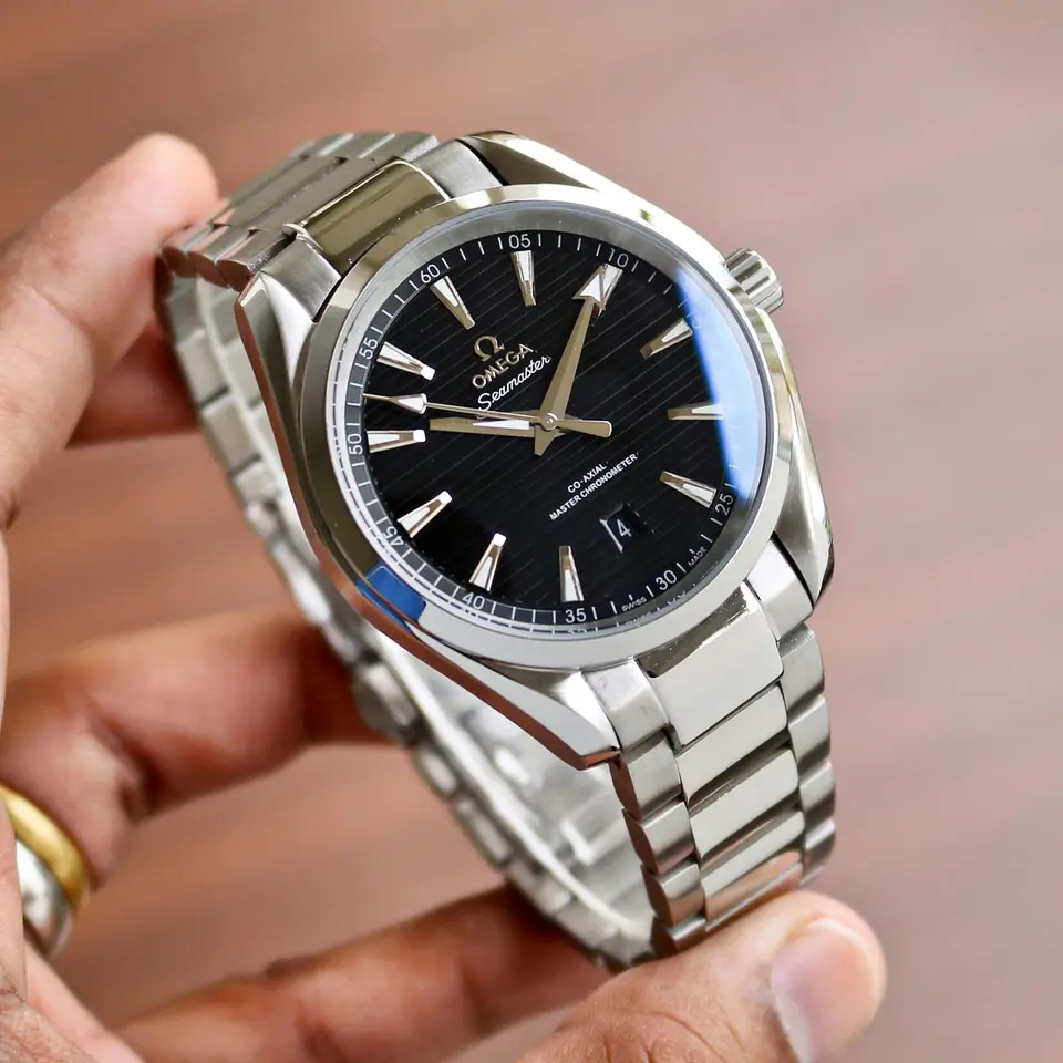 Omega Seamaster — black dial