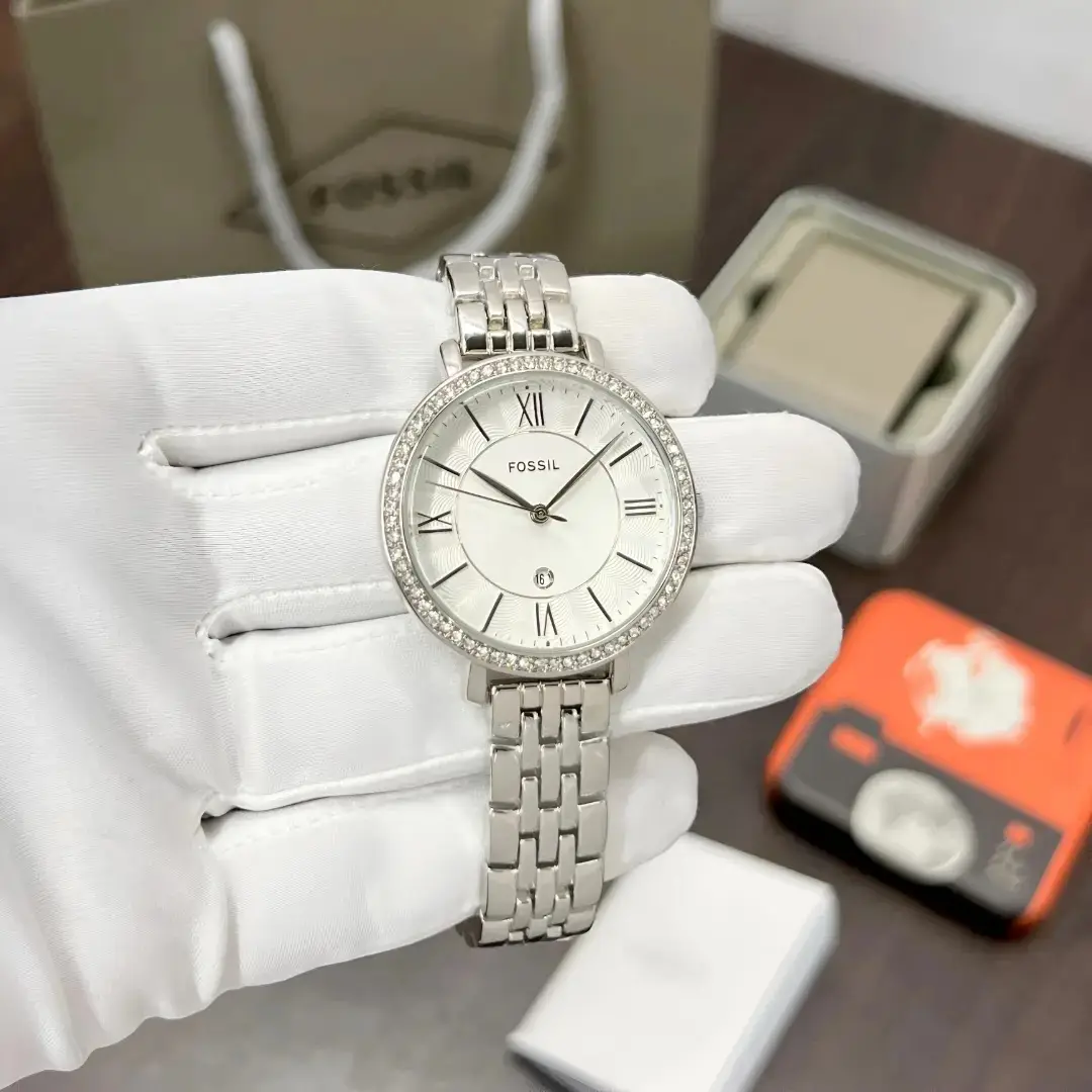 Fossil Jacqueline — white dial