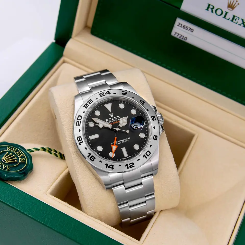 Rolex Explorer II — black dial