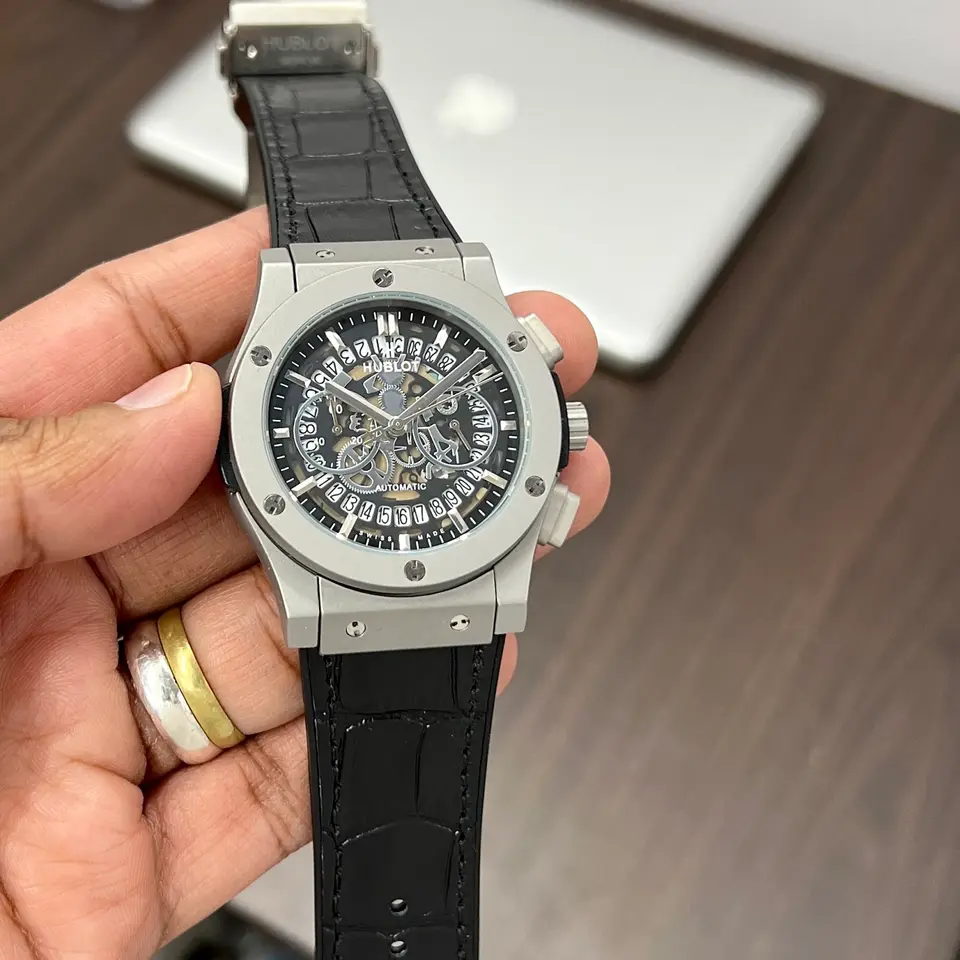 Hublot Classic Fusion — open-worked dial, titanium