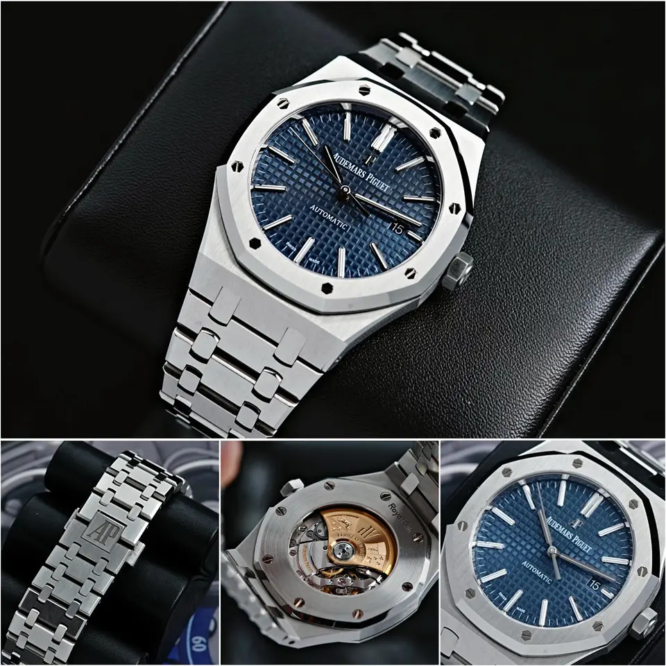 Audemars Piguet Royal Oak — blue dial