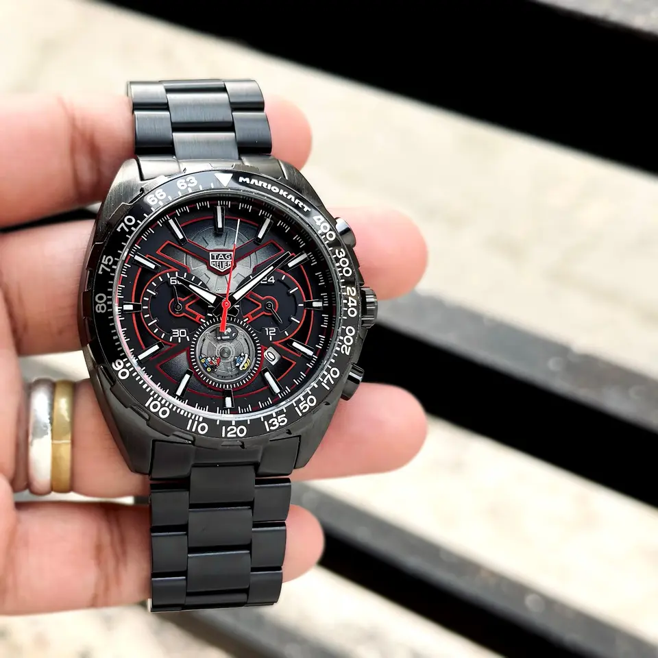 TAG Heuer Formula 1 — black dial, black case