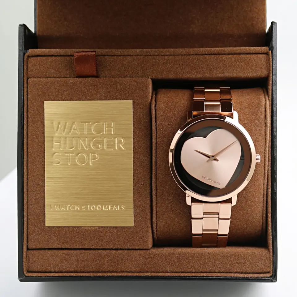 Michael Kors Classic — rose dial, rose gold