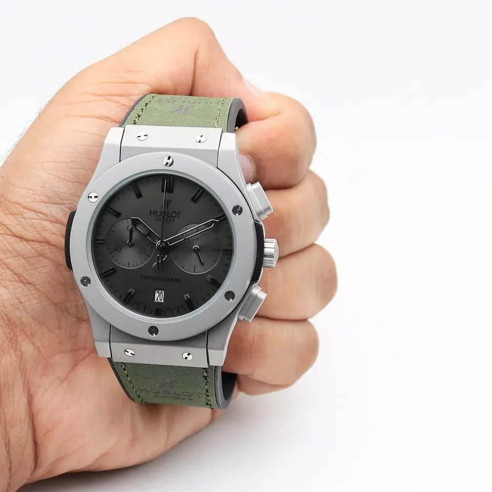 Hublot Classic Fusion — grey dial, titanium