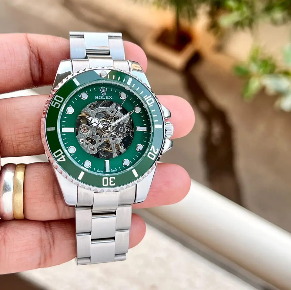 Rolex Skeleton — open-worked dial