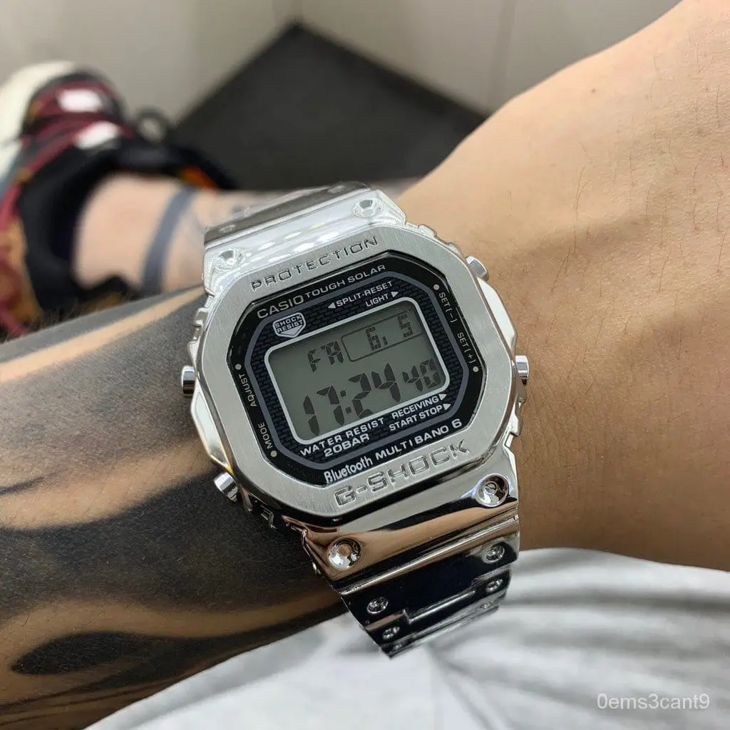 G-Shock GMW-B5000 — grey dial